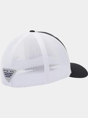 sapca de baseball Columbia PFG Logo Mesh Ball Cap negru 3