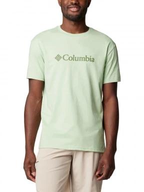 tricou cu maneci scurte pt. barbati Columbia CSC Basic Logo Tee verde 1