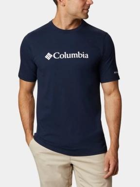 tricou cu maneci scurte pt. barbati Columbia CSC Basic Logo Short Sleeve Shirt albastru 1