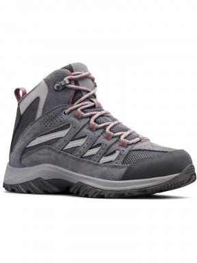 bocanci de drumetie impermeabili pt. femei Columbia Crestwood Mid Waterproof gri 1