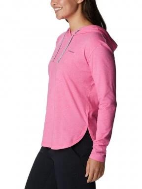 pulover cu gluga pt. femei Columbia Sun Trek Hooded Pullover magenta 3