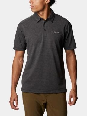 tricou cu guler pt. barbati Columbia Havercamp Pique Polo negru 1
