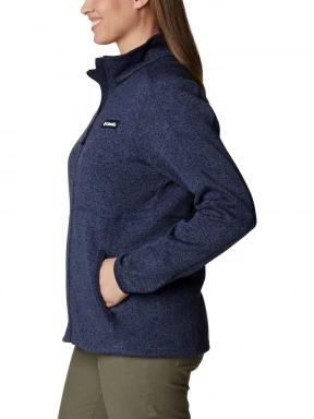 pulover polar pt. femei Columbia W Sweater Weather Full Zip albastru 3