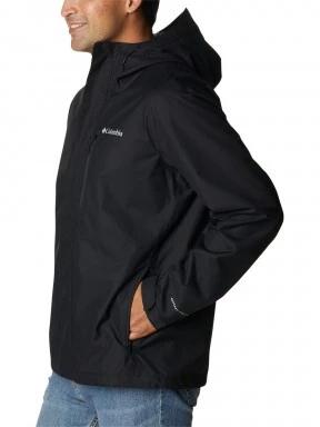 haine de ploaie pt. barbati Columbia Hikebound Jacket negru 3