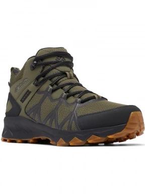 pantofi de drumetie pt. barbati Columbia Peakfreak II Mid Outdry verde 1