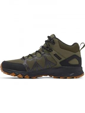 pantofi de drumetie pt. barbati Columbia Peakfreak II Mid Outdry verde 3