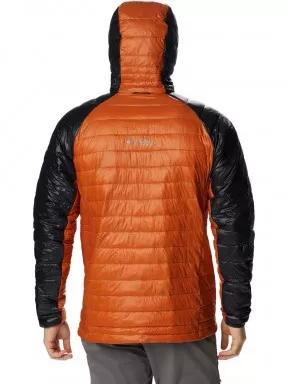 jacheta de strada pt. barbati Columbia Platinum Peak Hooded Jacket portocaliu 3