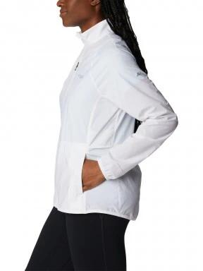 jacheta pentru alergare pt. femei Columbia W Endless Trail Wind Shell alb 3