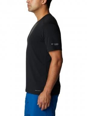 tricou pentru sport, cu maneci scurte pt. barbati Columbia M Endless Trail Running Tech Tee negru 3