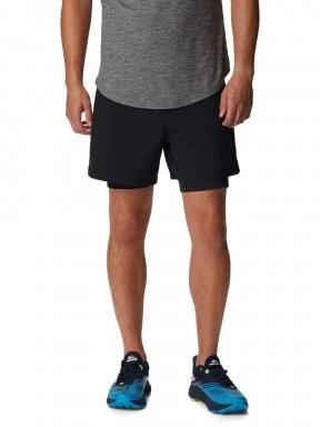 pantaloni scurti pentru sport pt. barbati Columbia M Endless Trail 2 In 1 Short negru 1