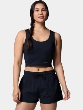 tricou de sport fara maneci pt. femei Columbia Boundless Trek Tank negru 1