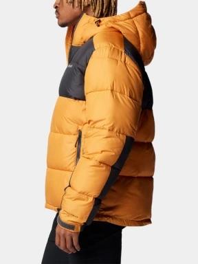 jacheta de iarna pt. barbati Columbia Pike Lake II Hooded Jacket galben 3