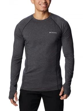 top lenjerie de corp pt. barbati Columbia Tunnel Springs Wool Crew negru 1