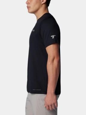 tricou cu maneci scurte pt. barbati Columbia Summit Valley SS Crew negru 3