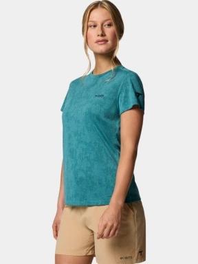 tricou pentru sport, cu maneci scurte pt. femei Columbia Bluebird Canyon Short Sleeve Crew verde 3
