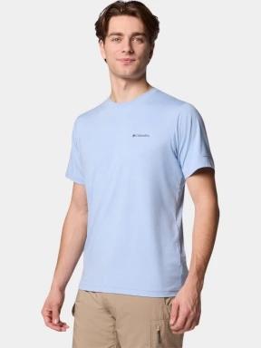 tricou pentru sport, cu maneci scurte pt. barbati Columbia Tech Trail Crew Neck II albastru 3