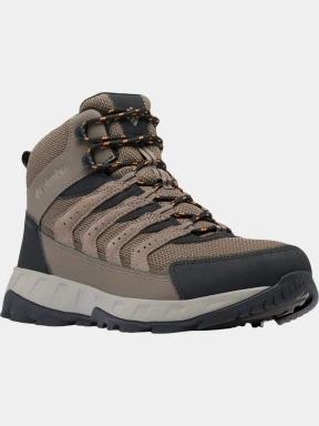 bocanci de drumetie pt. barbati Columbia Strata Trail Mid WP maro 1