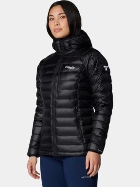 geaca matlasata de tranzitie pt. femei Columbia Arctic Crest Down Hooded Jacket negru 3