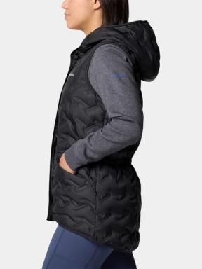 vesta pt. femei Columbia Delta Ridge II Down Hooded Vest negru 3