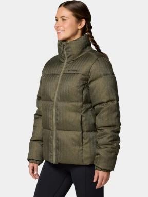 jacheta de iarna pt. femei Columbia Puffect Herringbone Jacket verde 3