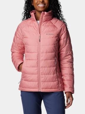 jacheta de primavara pt. femei Columbia Powder Lite II Full Zip Jacket roz 1