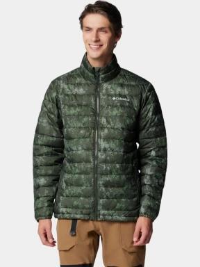 jacheta de primavara pt. barbati Columbia Powder Lite II Printed Jacket verde 1