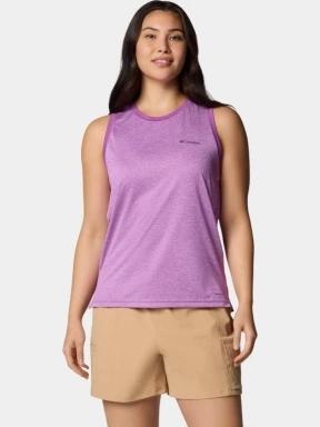 tricou de sport fara maneci pt. femei Columbia BlueVista Hill Tank violet 1
