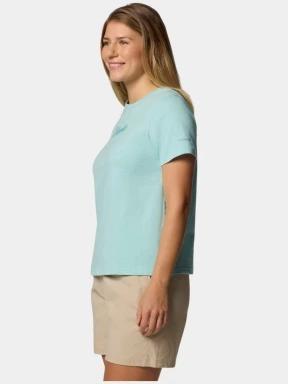 tricou cu maneci scurte pt. femei Columbia Rolling Bend Graphic Short Sleeve Shirt verde 3