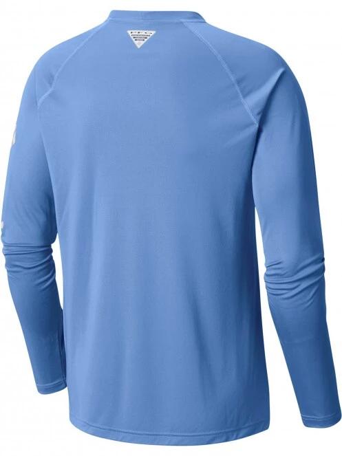 tricou cu maneci lungi, pentru sport pt. barbati Columbia Terminal Tackle LS Shirt albastru deschis 7