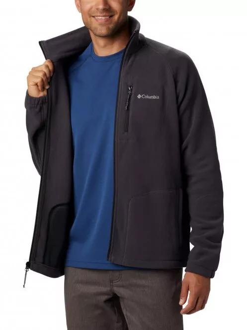 pulover polar pt. barbati Columbia Fast Trek II Full Zip Fleece gri 5