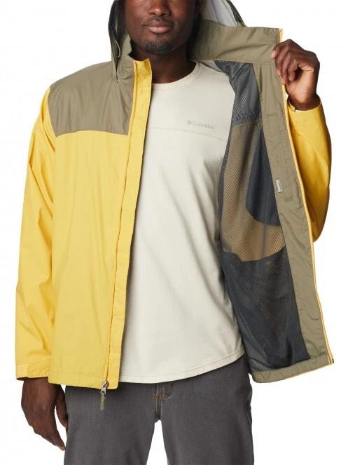 geaca de vant pt. barbati Columbia Glennaker Lake Rain Jacket galben 5