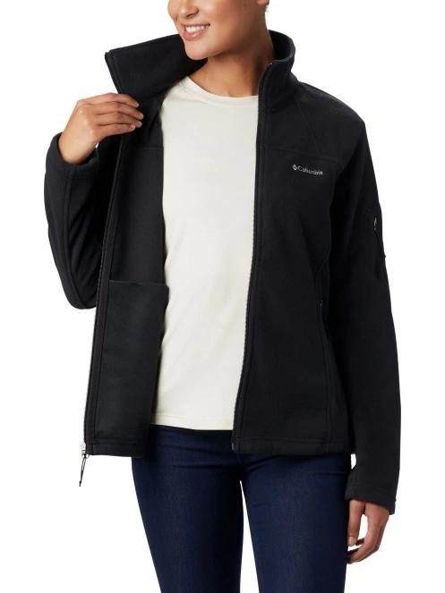 pulover polar pt. femei Columbia Fast Trek II Jacket negru 5