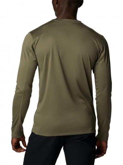 tricou cu maneci lungi, pentru sport pt. barbati Columbia Zero Rules Long Sleeve Shirt verde 4