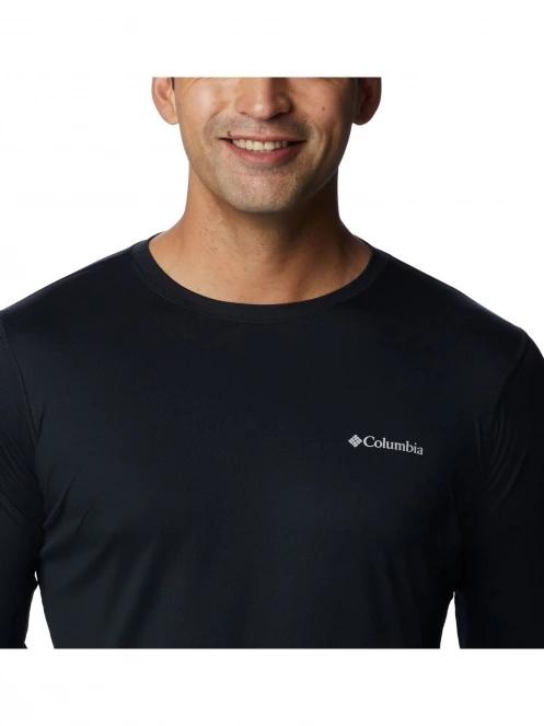 tricou cu maneci lungi, pentru sport pt. barbati Columbia Zero Rules Long Sleeve Shirt negru 5