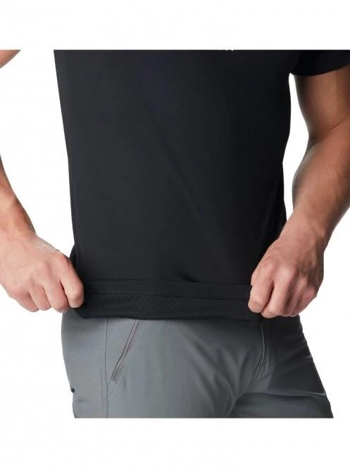 tricou pentru sport, cu maneci scurte pt. barbati Columbia Zero Rules Short Sleeve Graphic Shirt negru 6