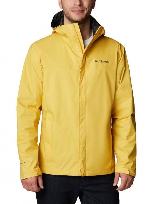 haine de ploaie pt. barbati Columbia Watertight II Jacket galben 2