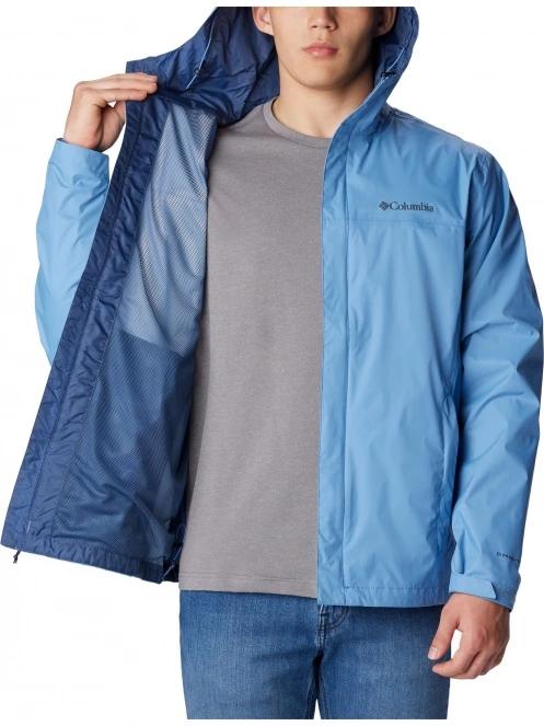 haine de ploaie pt. barbati Columbia Watertight II Jacket albastru deschis 6