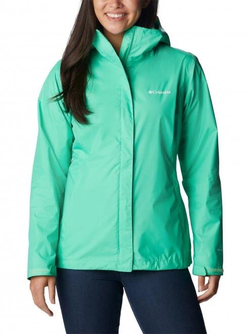 haine de ploaie pt. femei Columbia Arcadia II Jacket verde 2