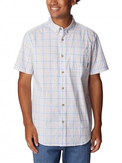 camasa cu maneci scurte pt. barbati Columbia Rapid Rivers II Short Sleeve Shirt albastru 2