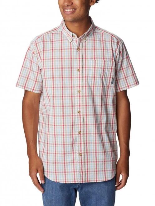 camasa cu maneci scurte pt. barbati Columbia Rapid Rivers II Short Sleeve Shirt rosu 2
