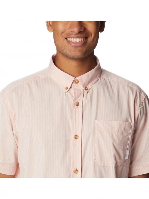 camasa cu maneci scurte pt. barbati Columbia Rapid Rivers II Short Sleeve Shirt roz 6