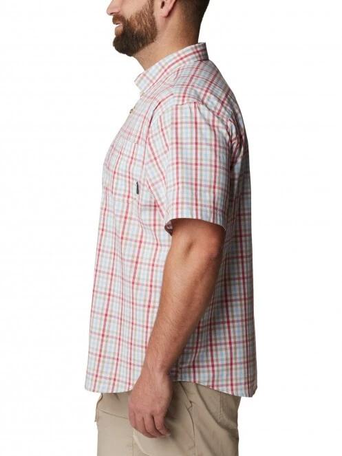 camasa cu maneci scurte pt. barbati Columbia Rapi Rivers II Short Sleeve Shirt rosu 3