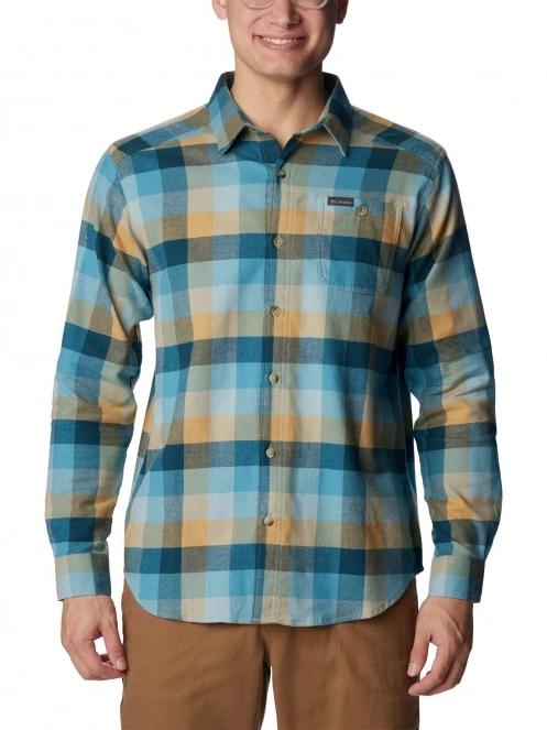 camasa cu maneci lungi pt. barbati Columbia Cornell Woods Flannel Long Sleeve Shirt albastru 2