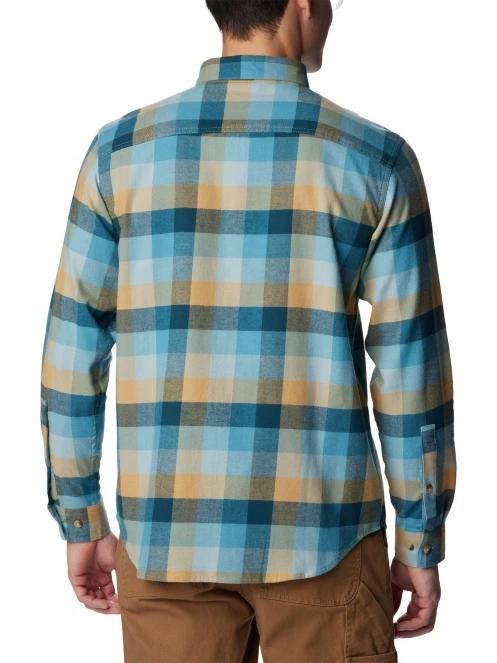 camasa cu maneci lungi pt. barbati Columbia Cornell Woods Flannel Long Sleeve Shirt albastru 4