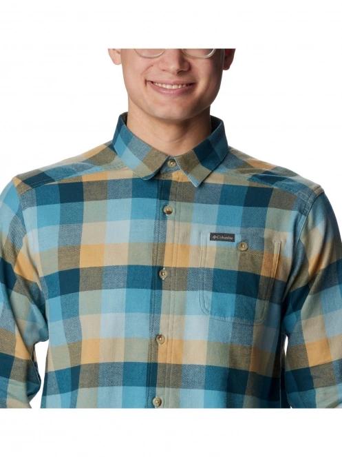 camasa cu maneci lungi pt. barbati Columbia Cornell Woods Flannel Long Sleeve Shirt albastru 5