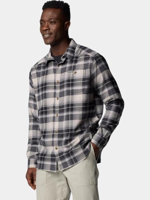 camasa cu maneci lungi pt. barbati Columbia Cornell Woods Flannel Long Sleeve Shirt gri 3
