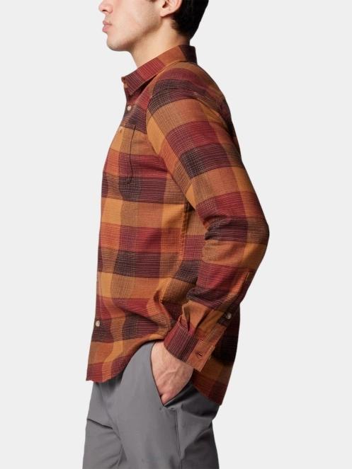 camasa cu maneci lungi pt. barbati Columbia Cornell Woods Flannel Long Sleeve Shirt maro 3