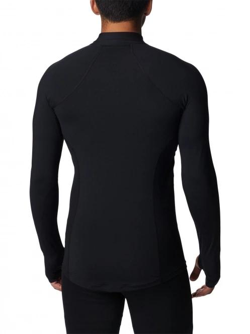 top lenjerie de corp pt. barbati Columbia Midweight Stretch Long Sleeve Half Zip negru 4