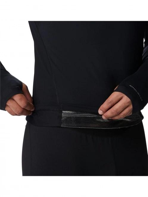 top lenjerie de corp pt. barbati Columbia Midweight Stretch Long Sleeve Half Zip negru 6
