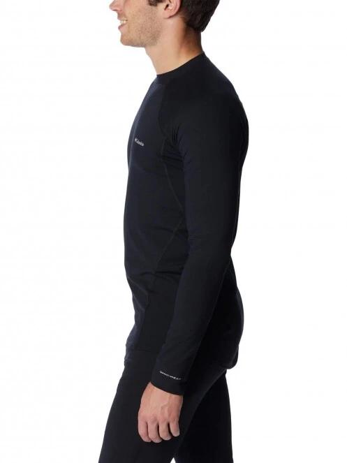 top lenjerie de corp pt. barbati Columbia Midweight Stretch Long Sleeve Top negru 4